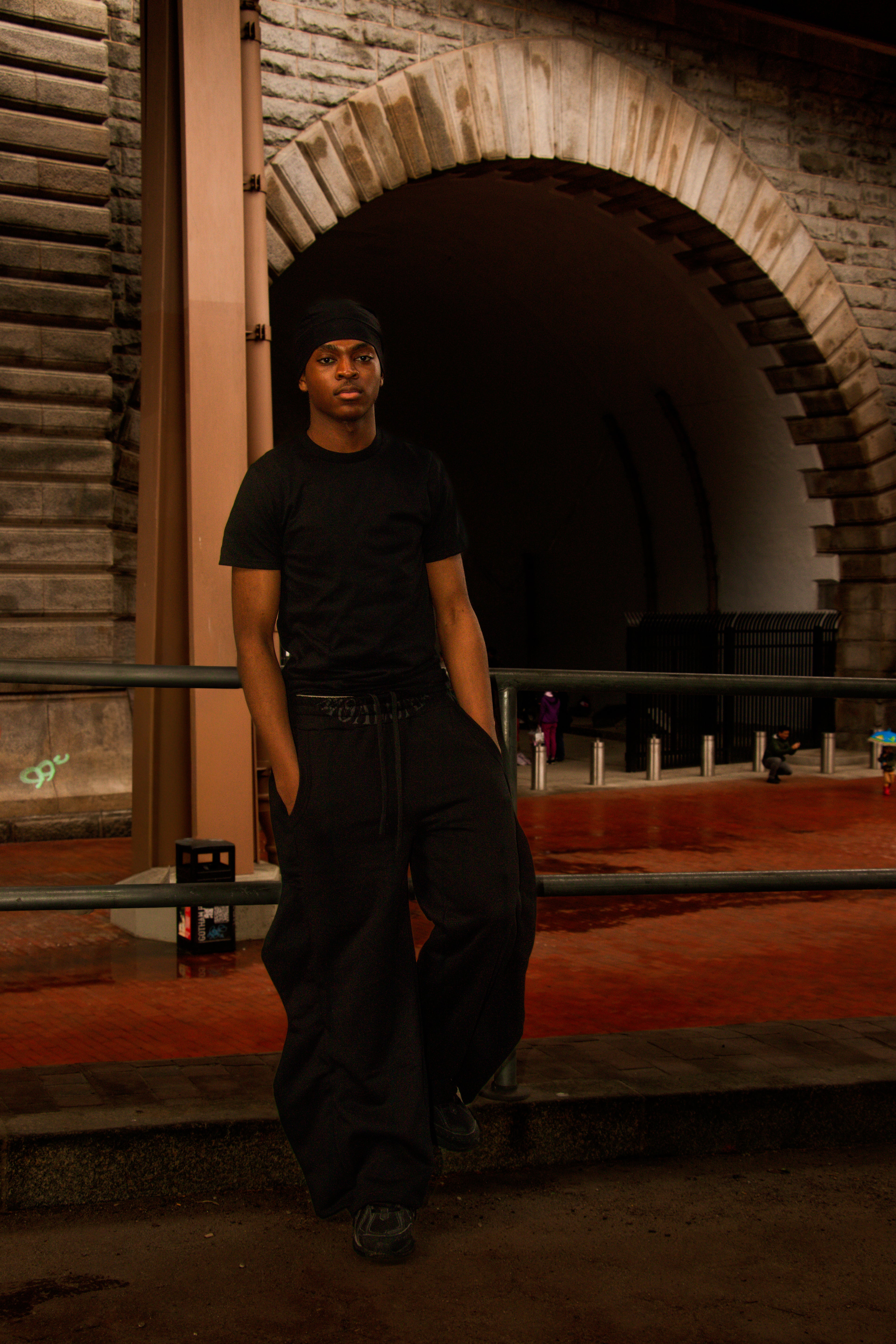 Frilled Sweatpants V1 'Black'