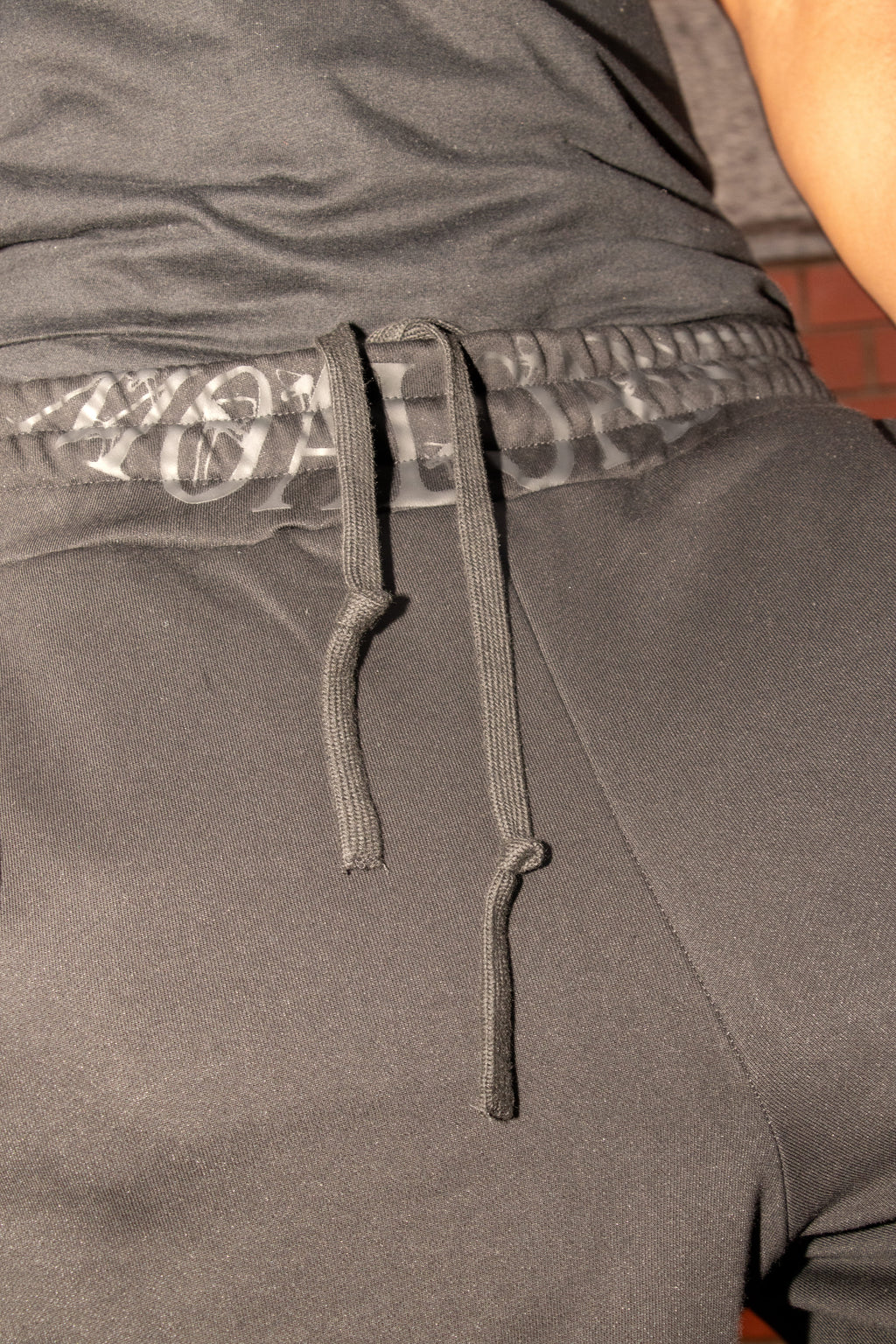 Frilled Sweatpants V1 'Black'